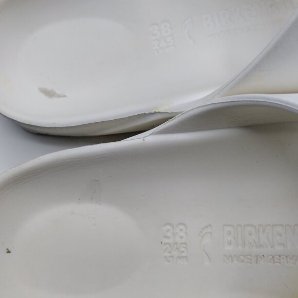 Birkenstock womens sandal  38 white us size 7-7.5 - Picture 7 of 7